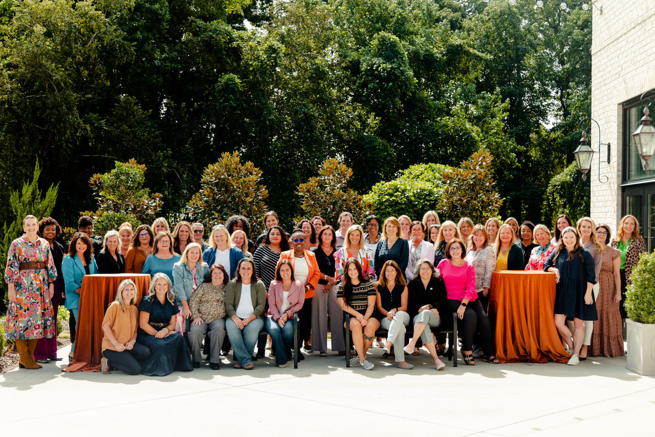 Attendees of a Blue Cross NC WomenIN Insurance event.