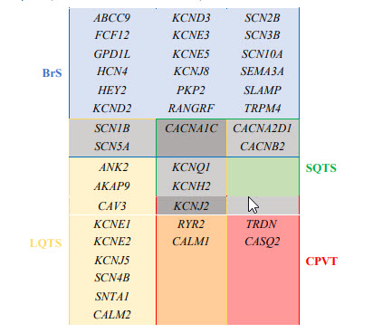 The clinical presentations of conditions overlapping
